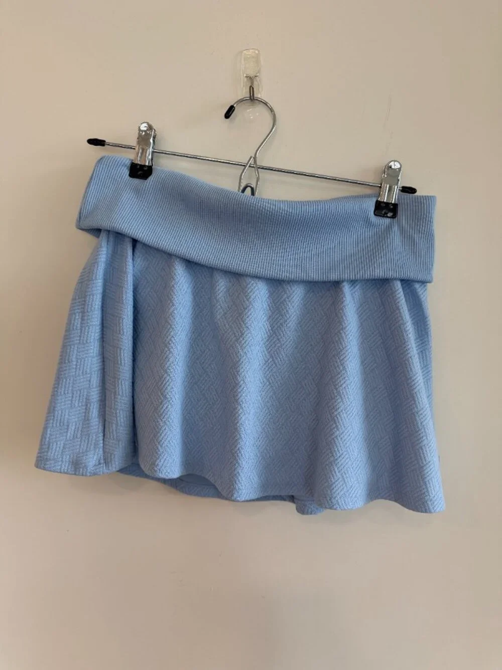 Alo Yoga Doubles Only Skort Seashell Blue Size S
